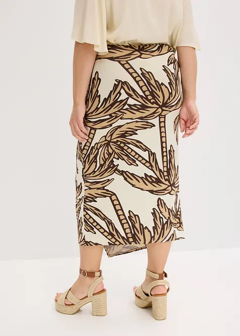 Žerzejová sukně z měkké viskózové směsi, bonprix