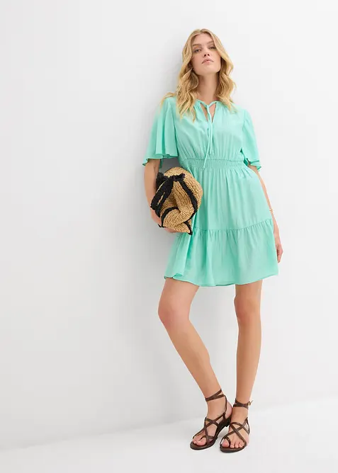 Minišaty ze splývavé viskózové směsi, bonprix