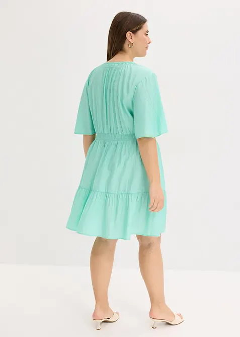 Minišaty ze splývavé viskózové směsi, bonprix