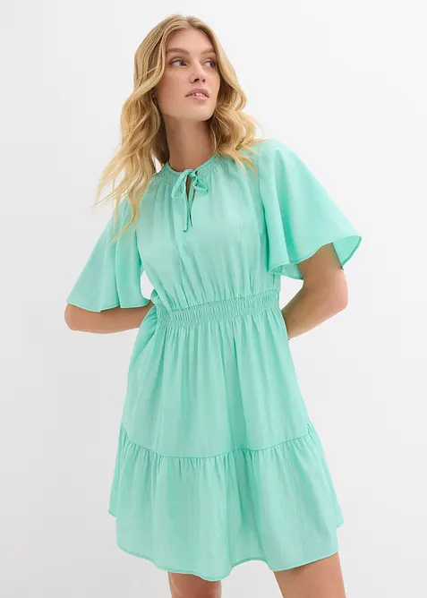 Minišaty ze splývavé viskózové směsi, bonprix