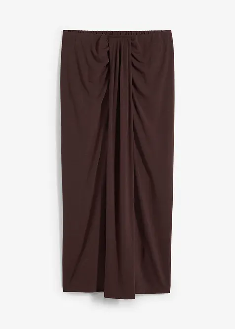 Žerzejová sukně s pohodlným pasem, bonprix