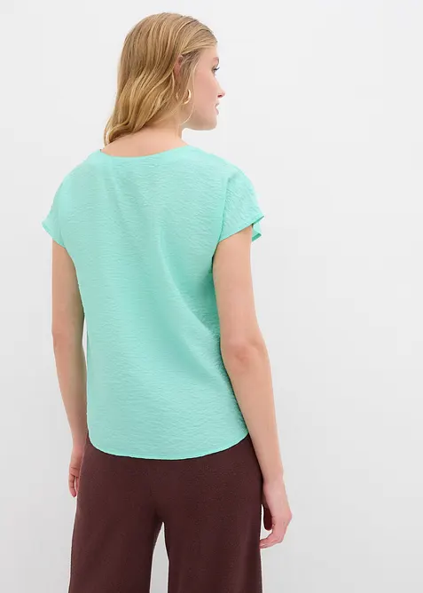 Tuniková halenka ze splývavé viskózové směsi, bonprix