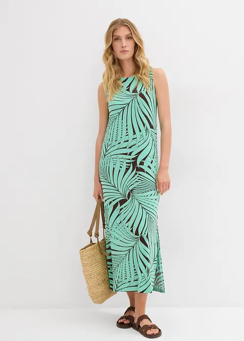 Žerzejové šaty ze splývavé viskózové směsi, bonprix