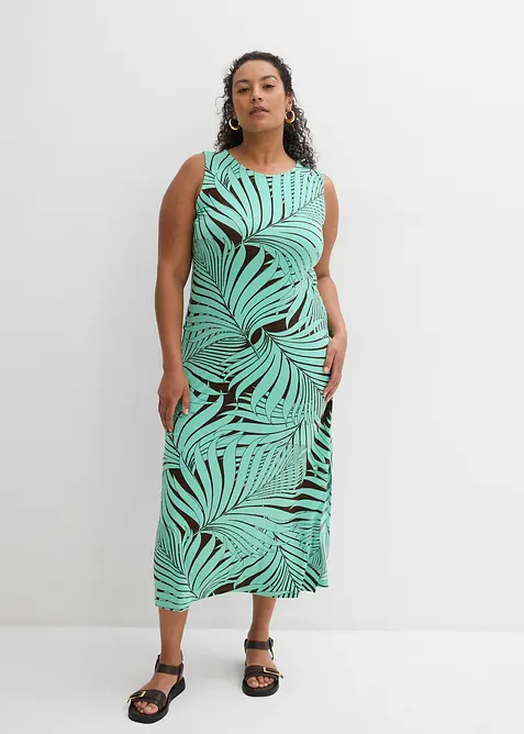 Žerzejové šaty ze splývavé viskózové směsi, bonprix