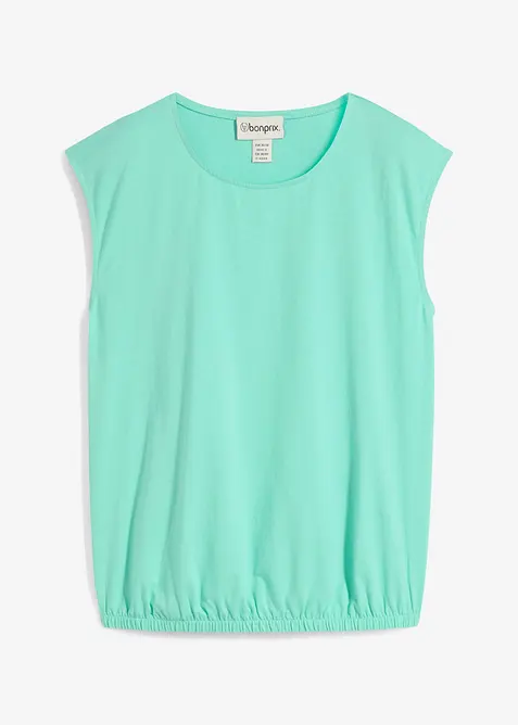 Tričko s elastickým spodním lemem, bonprix