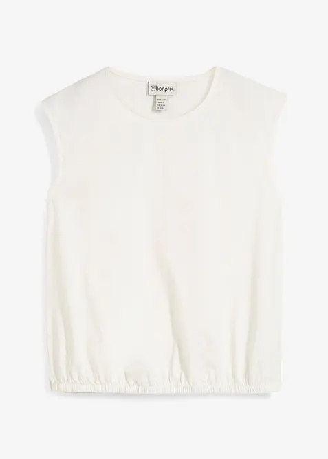 Tričko s elastickým spodním lemem, bonprix