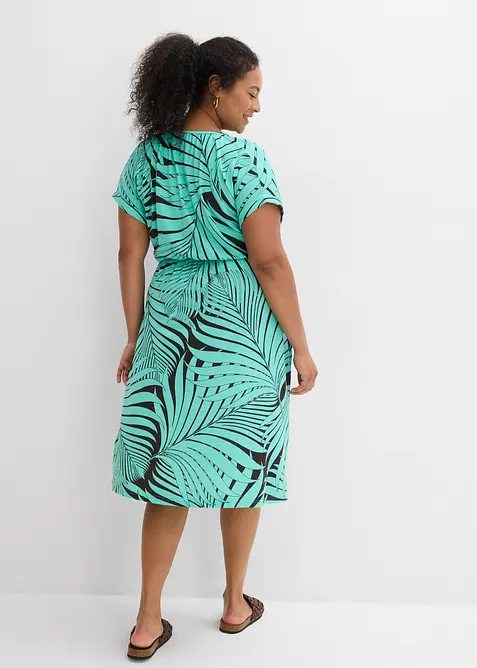 Žerzejové šaty ze splývavé viskózové směsi, bonprix