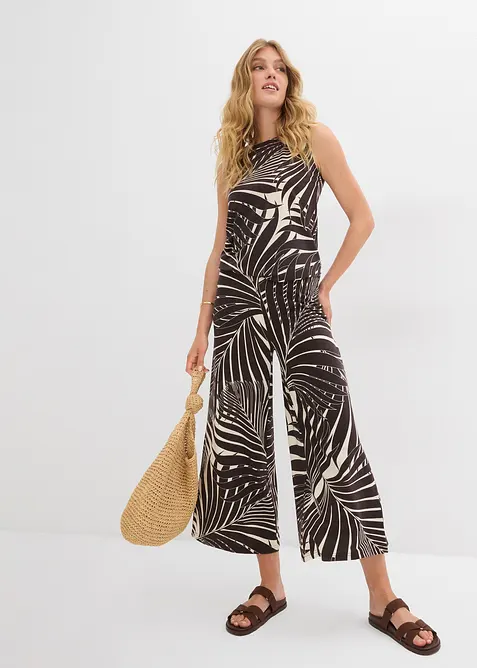 Culotte kalhoty z měkké viskózové směsi, bonprix