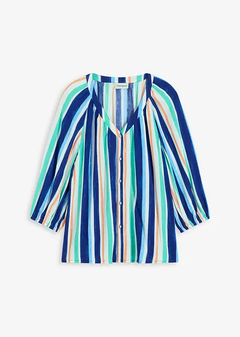 Halenka ze strukturované viskózy, bonprix