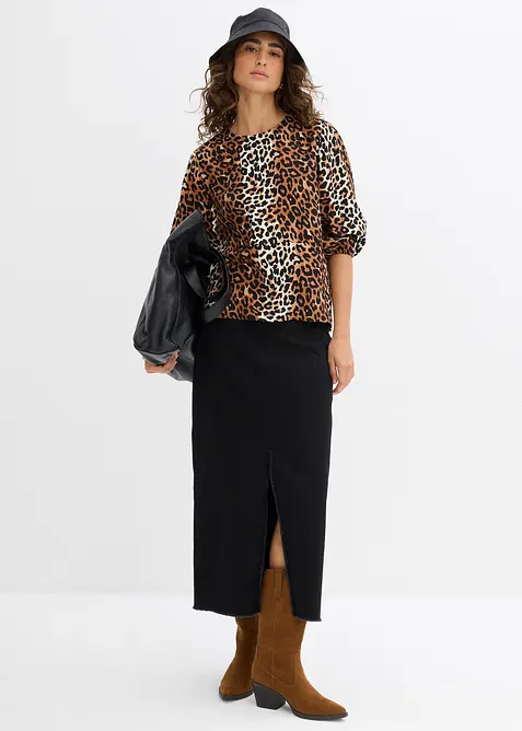 Halenka z jemné viskózové směsi, bonprix