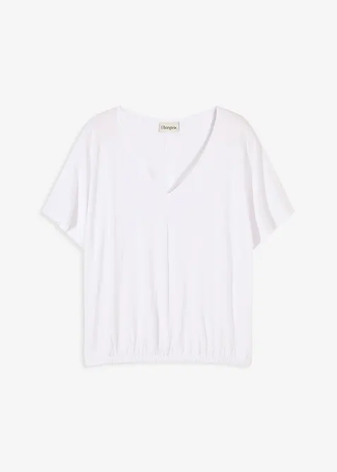 Oversize tričko z měkké viskózové směsi, bonprix