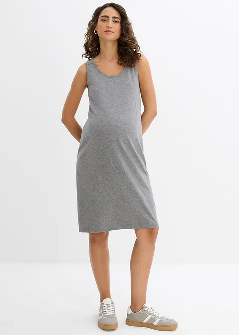 Těhotenské a kojicí šaty 2 v 1, z bavlněného žerzeje (2 ks v balení), bonprix