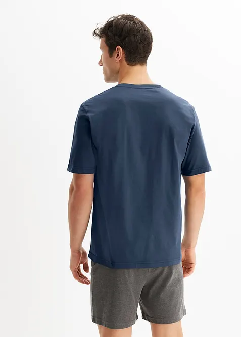 Krátké pyžamo s bavlnou (4dílná souprava), bonprix