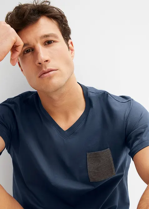 Krátké pyžamo s bavlnou (4dílná souprava), bonprix