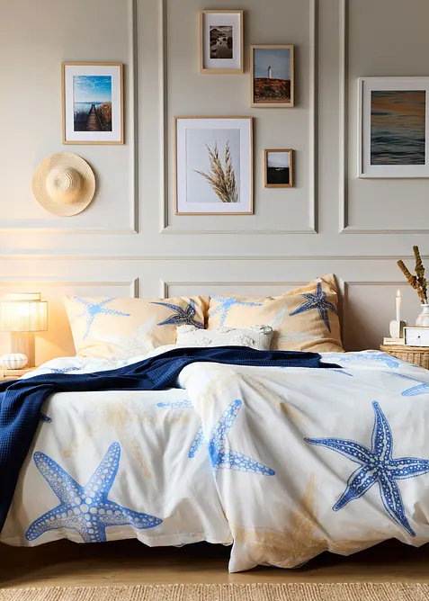 Povlečen&iacute; s mořsk&yacute;mi hvězdicemi, bonprix