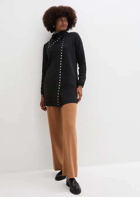 Marlene kalhoty s ozdobným páskem, bonprix