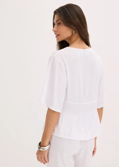 Tunikové tričko s krajkou, bonprix