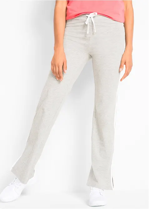 Žerzejové kalhoty z bavlny s obsahem streče (2 ks v balení), bonprix