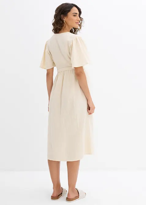 Těhotenské a kojicí šaty 2 v 1, z bavlněného mušelínu, bonprix