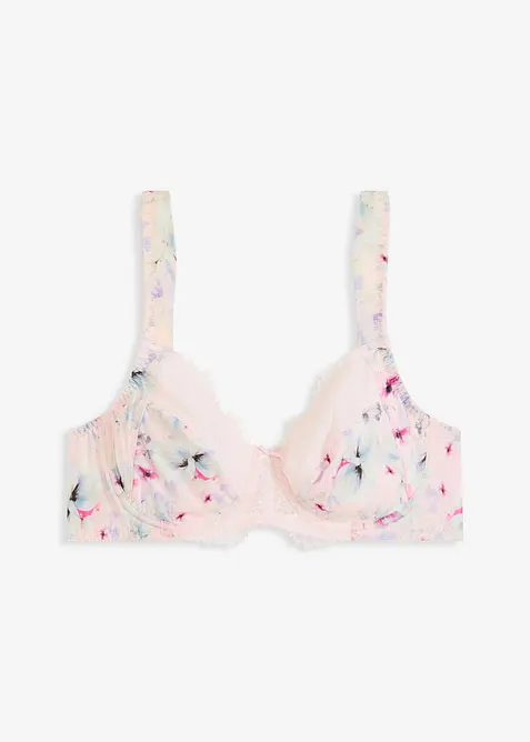 Podprsenka s kosticemi a polstrovanými ramínky, bonprix