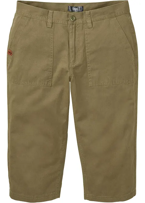 Dlouh&eacute; bermudy s nakl&aacute;dan&yacute;mi kapsami, Regular Fit, bonprix