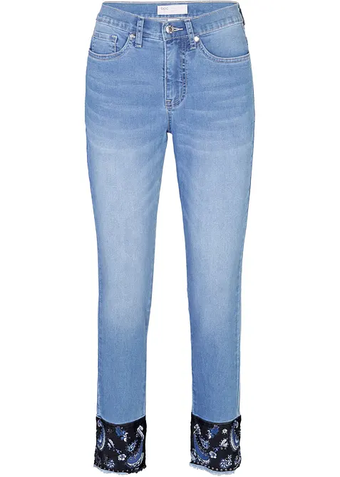 Strečové džíny Slim Fit, Mid Waist, bonprix