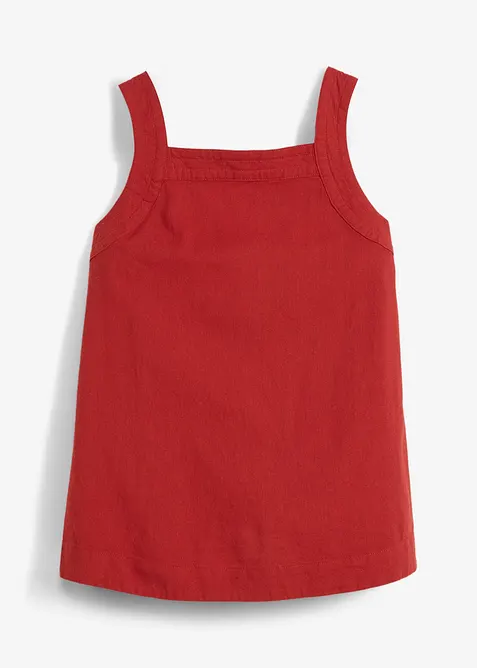 Halenkov&yacute; top s v&aacute;začkou vzadu, z visk&oacute;zov&eacute; směsi, bonprix