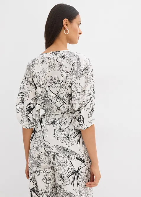 Halenka s krátkým rukávem, z čisté bavlny, bonprix