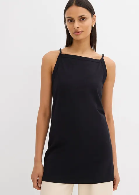 Dlouhý top z elastické bavlněné směsi, bonprix