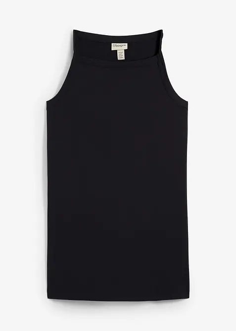 Dlouhý top z elastické bavlněné směsi, bonprix