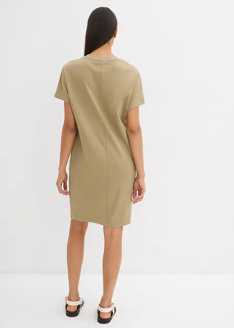 Úpletové šaty z čisté organické bavlny, bonprix