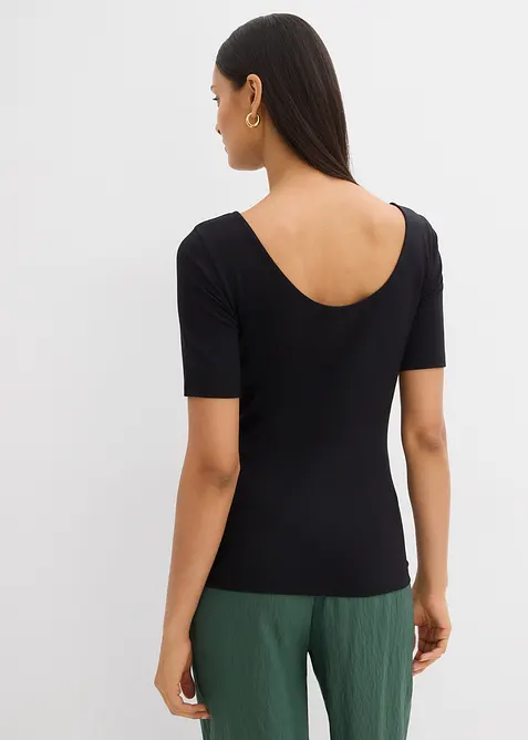 Tričko z jemné viskózy, bonprix