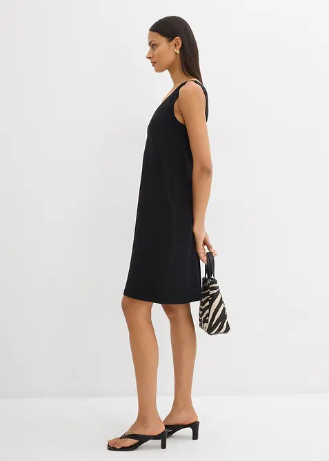 Splývavé šaty na ramínka a s výstřihem do V, bonprix