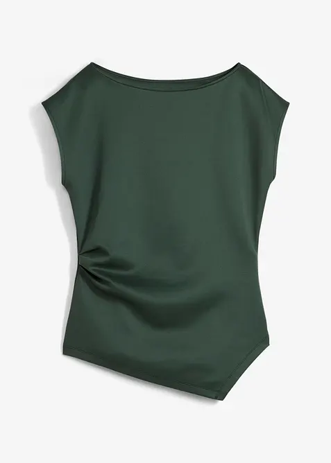 Asymetrick&yacute; top z pohodln&eacute;ho materi&aacute;lu scuba, bonprix