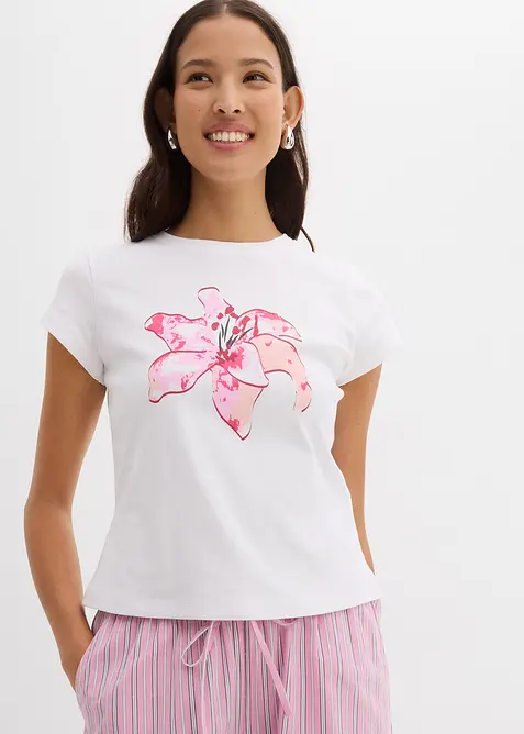 Tričko z čisté organické bavlny, bonprix