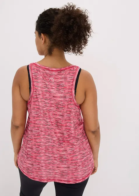 Funkční top s vykrojeným zadním dílem, rychleschnoucí, bonprix