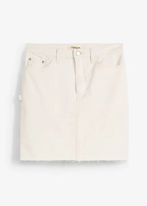 Minisukně z elastick&eacute; bavlněn&eacute; směsi, bonprix