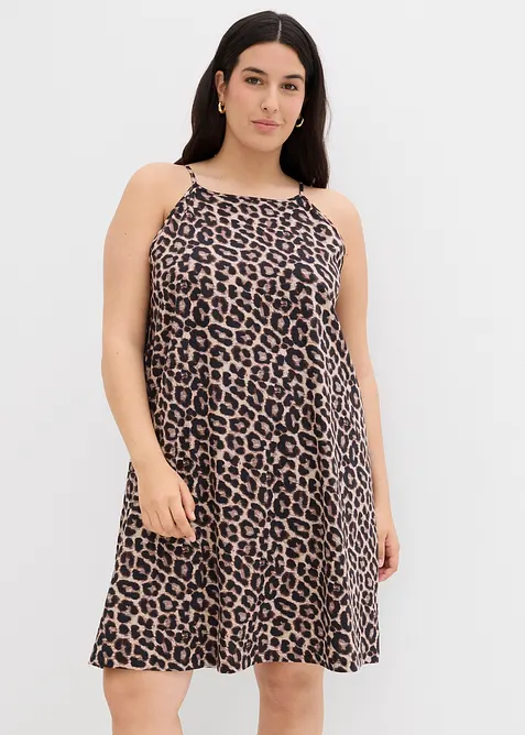 &Scaron;aty s leopard&iacute;m potiskem, z čist&eacute; bavlny, bonprix