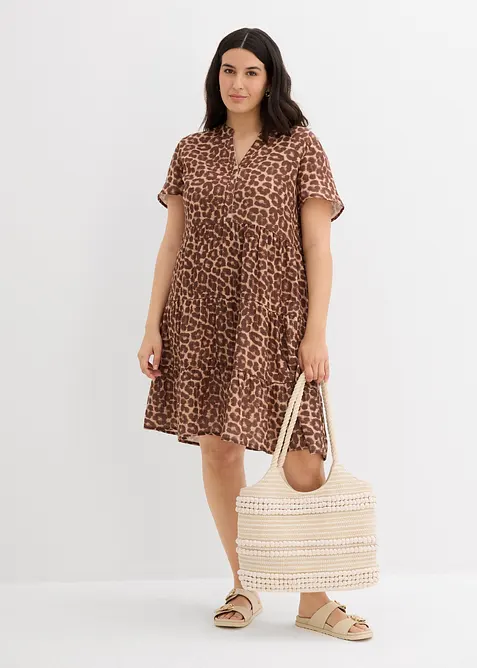 Šaty z měkkého mušelínu, bonprix