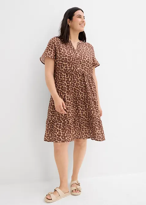 Šaty z měkkého mušelínu, bonprix