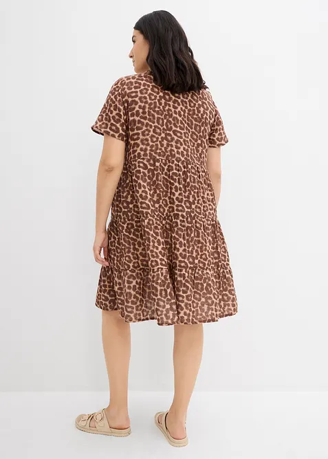 Šaty z měkkého mušelínu, bonprix