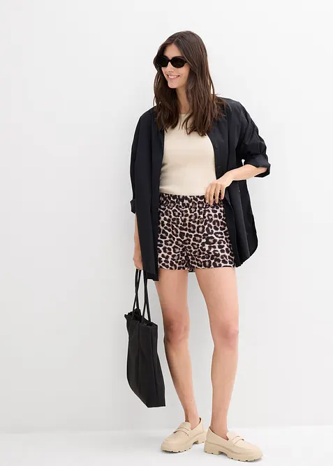 Šortky s elastickým pasem, bonprix