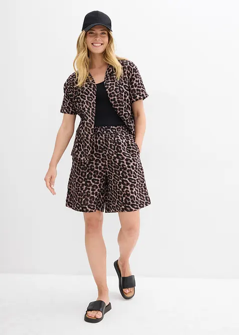 Šortky z měkkého mušelínu, bonprix