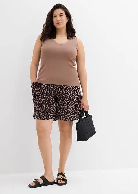 Šortky z měkkého mušelínu, bonprix