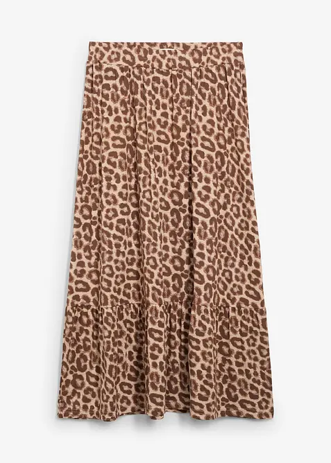 Žerzejová sukně z viskózové směsi, bonprix