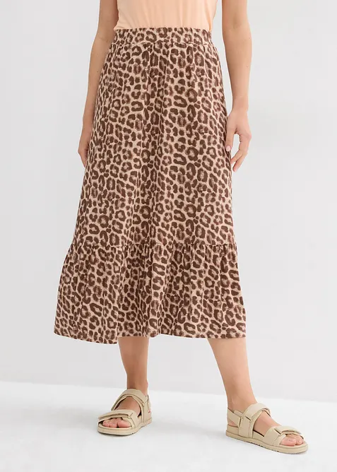 Žerzejov&aacute; sukně z visk&oacute;zov&eacute; směsi, bonprix