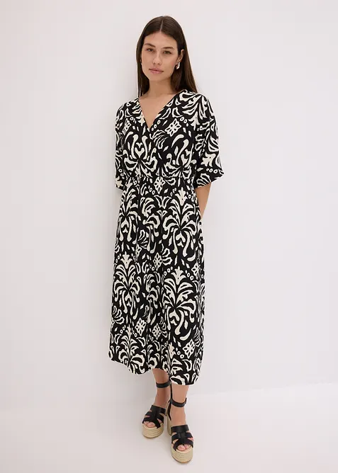 Žerzejové šaty s potiskem, bonprix