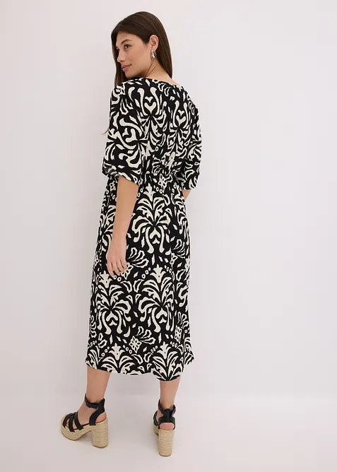Žerzejové šaty s potiskem, bonprix