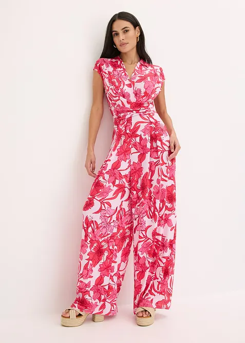 Žerzejový overal s potiskem, bonprix