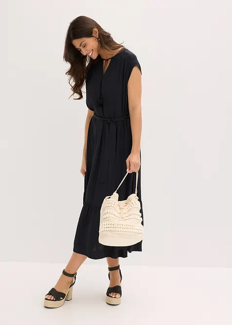 Splývavé košilové šaty, bonprix